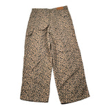 Msgm Pantalone tinta unita con Stampa Maculata Marrone per Bambina F5MSJGPA130 MARRONE MSGM 