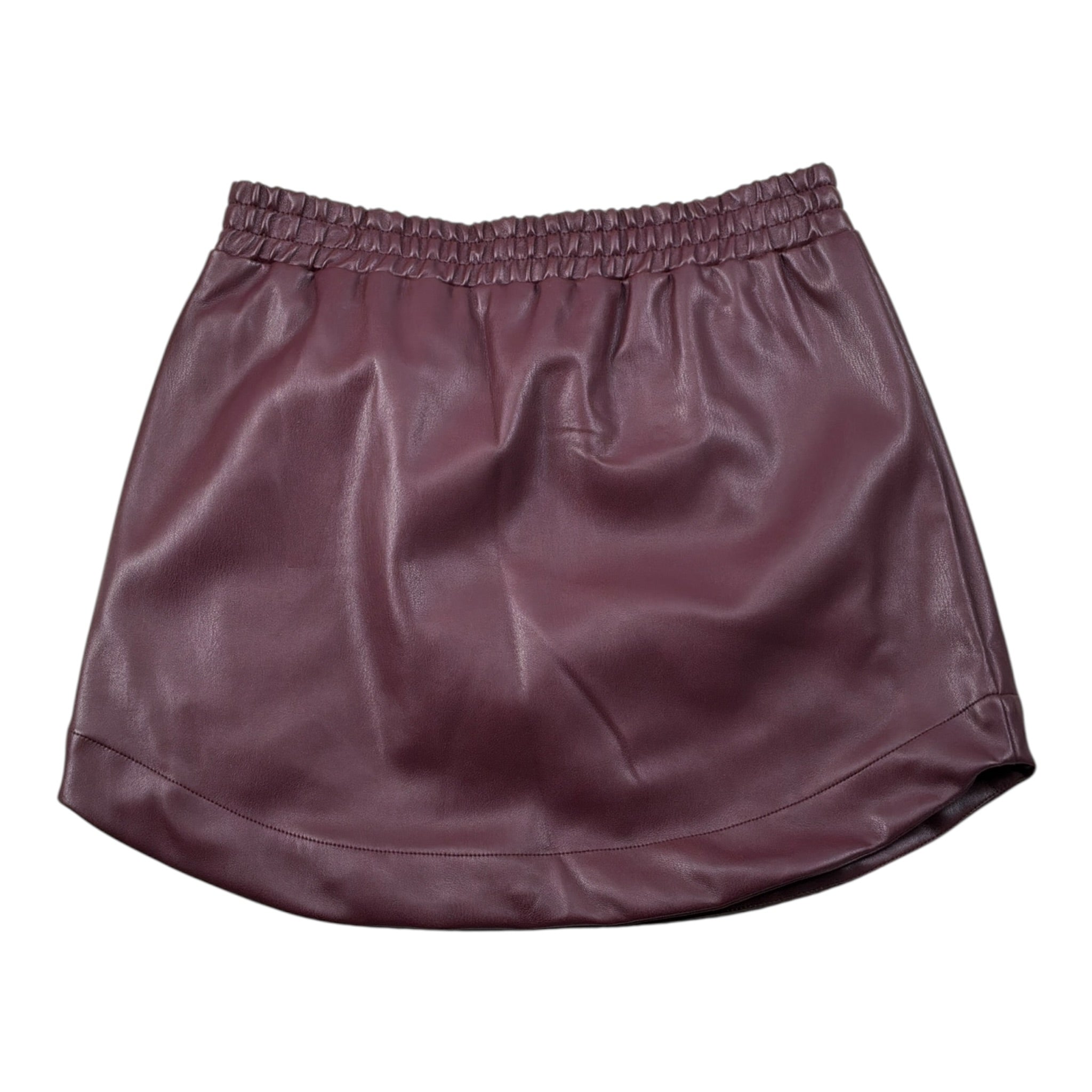 Msgm Gonna Ecopelle tinta unita Vinaccia per Bambina F5MSJGSK107 VINACCIA MSGM 