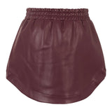 Msgm Gonna Ecopelle tinta unita Vinaccia per Bambina F5MSJGSK107X VINACCIA MSGM 