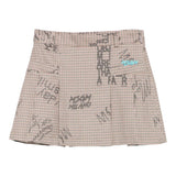Msgm Gonna tinta unita con Microfantasia Panna per Bambina F5MSJGSK110X PANNA MSGM 