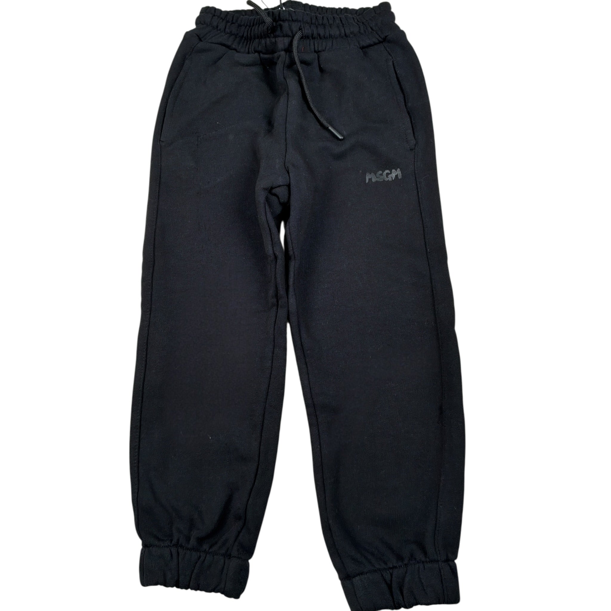 Msgm Pantalone Modello Tuta tinta unita con Stampa Nero per Bambina F5MSJUFP023 NERO MSGM 