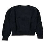 Msgm Maglia tinta unita con Stampa Nero per Bambina F5MSJUJP090 NERO MSGM 