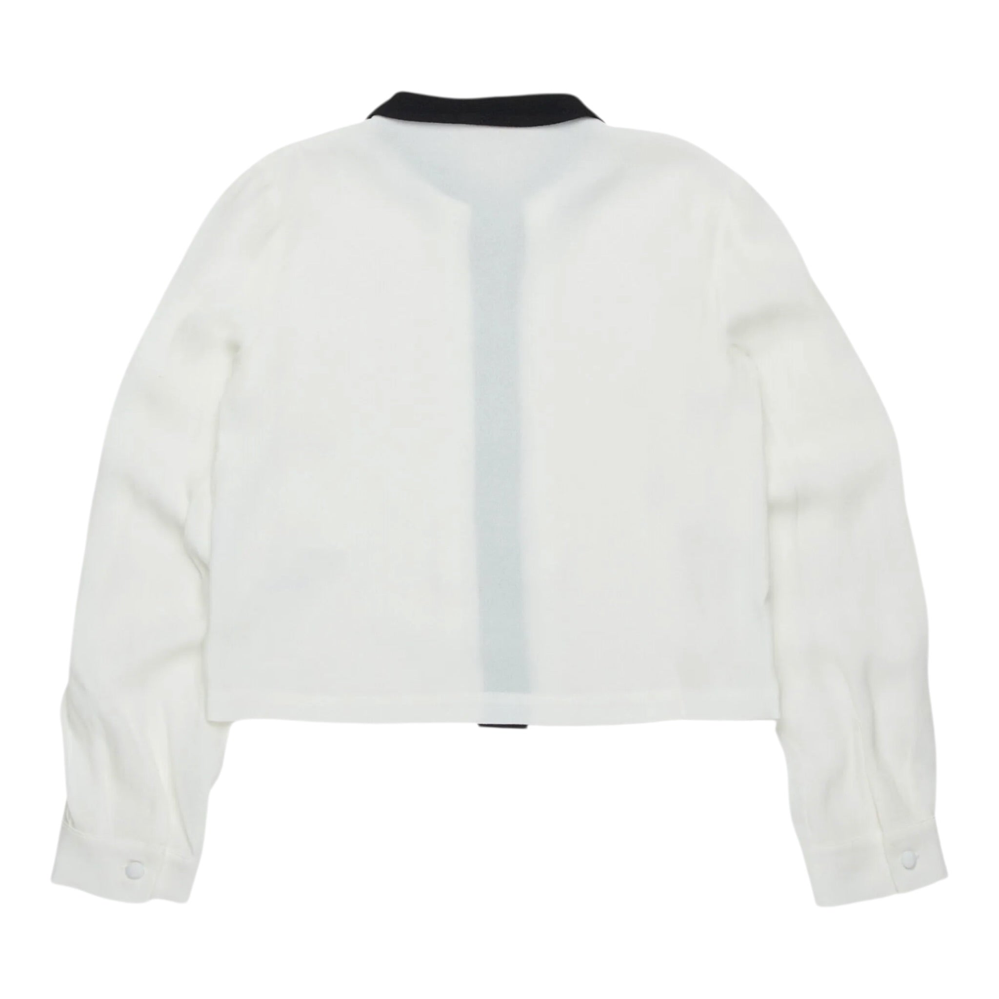 N°21 Camicia Manica Lunga tinta unita Bianco per Bambina N2106F BIANCO N°21 
