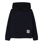 N°21 Maglia tinta unita con Cappuccio Blu per Bambino N2108L BLU N°21 