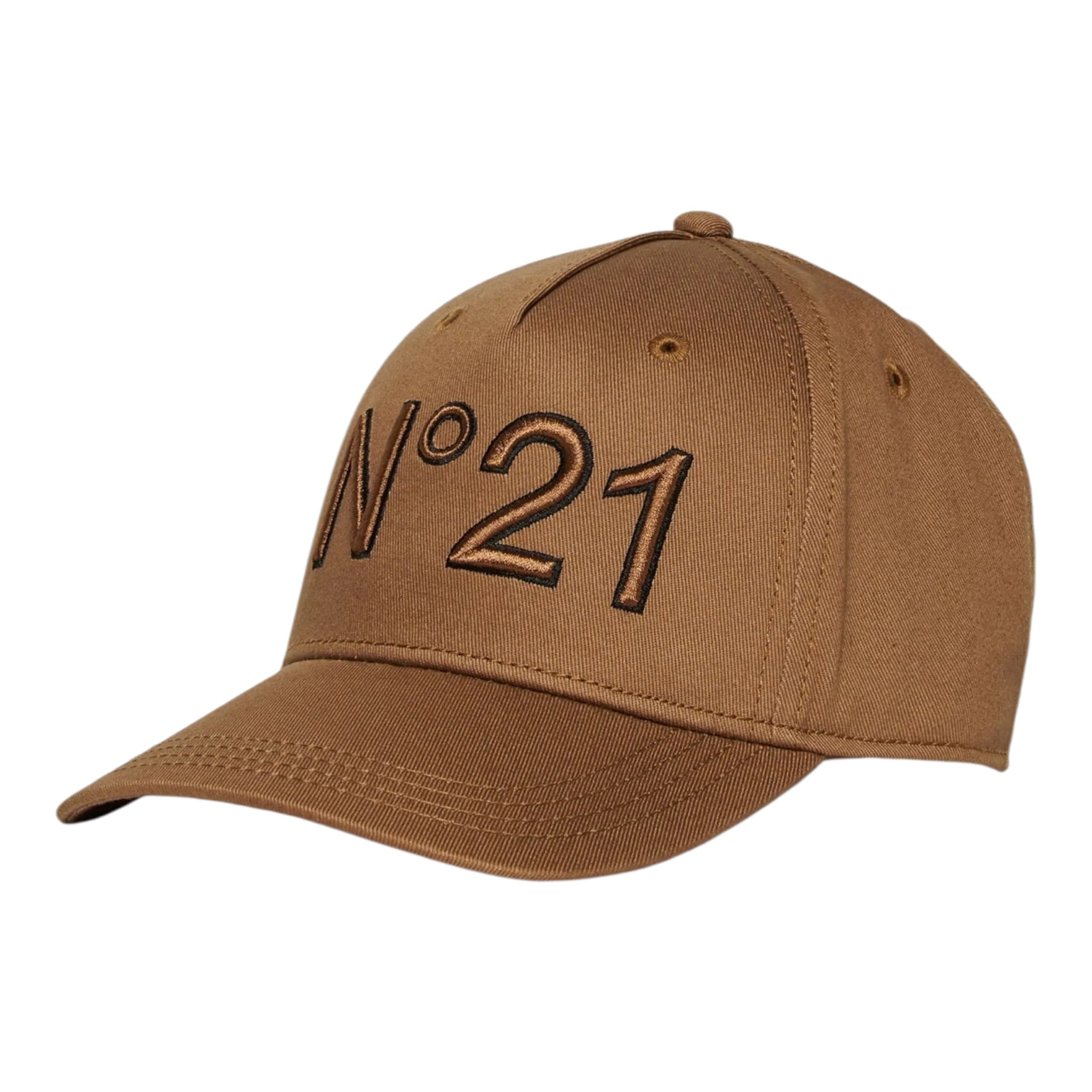 N°21 Cappello Berretto tinta unita Cammello per Bambino N2108R CAMMELLO N°21 