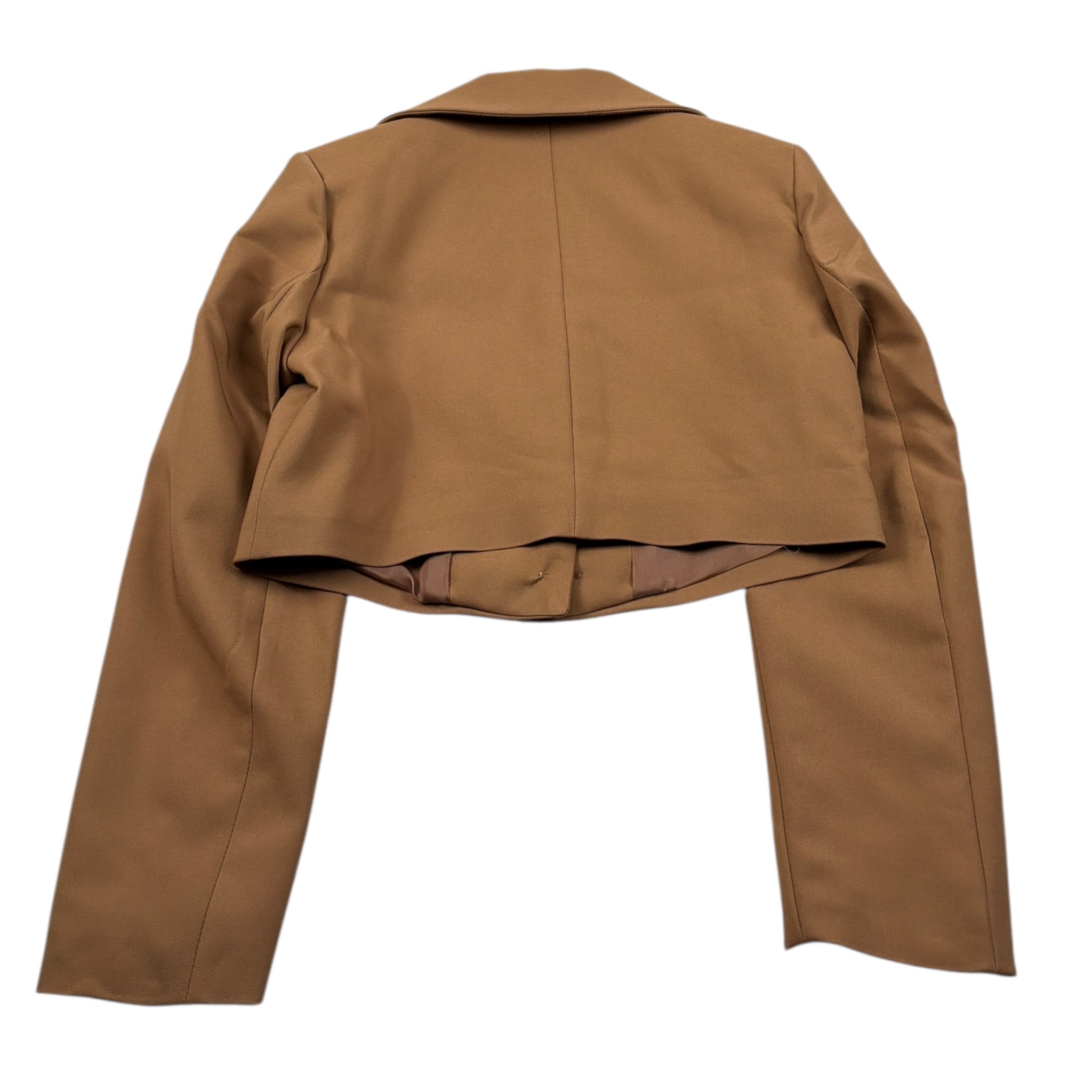 Naice Giacca Modello Crop tinta unita Biscotto per Bambina 231098 BISCOTTO NAICE 