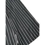 Naice Pantalone tinta unita con Fantasia A Righe Nero per Bambina NAI27218 NERO NAICE 