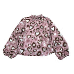 Naida Camicia Manica Lunga Fantasia Maculata Rosa per Bambina NACA164 ROSA NAIDA 