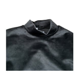 Naida Maglia tinta unita In Velluto Nero per Bambina NAMA337 NERO NAIDA 