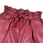 Naida Pantalone In Finta Pelle con Elastico In Vita Bordeaux per Bambina NAPA360 BORDEAUX NAIDA 