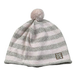 Nanan Cappello Fantasia A Righe Rosa/Beige per Neonata I22082 ROSA/BEIGE NANAN 