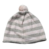 Nanan Cappello Fantasia A Righe Rosa/Beige per Neonata I22082 ROSA/BEIGE NANAN 