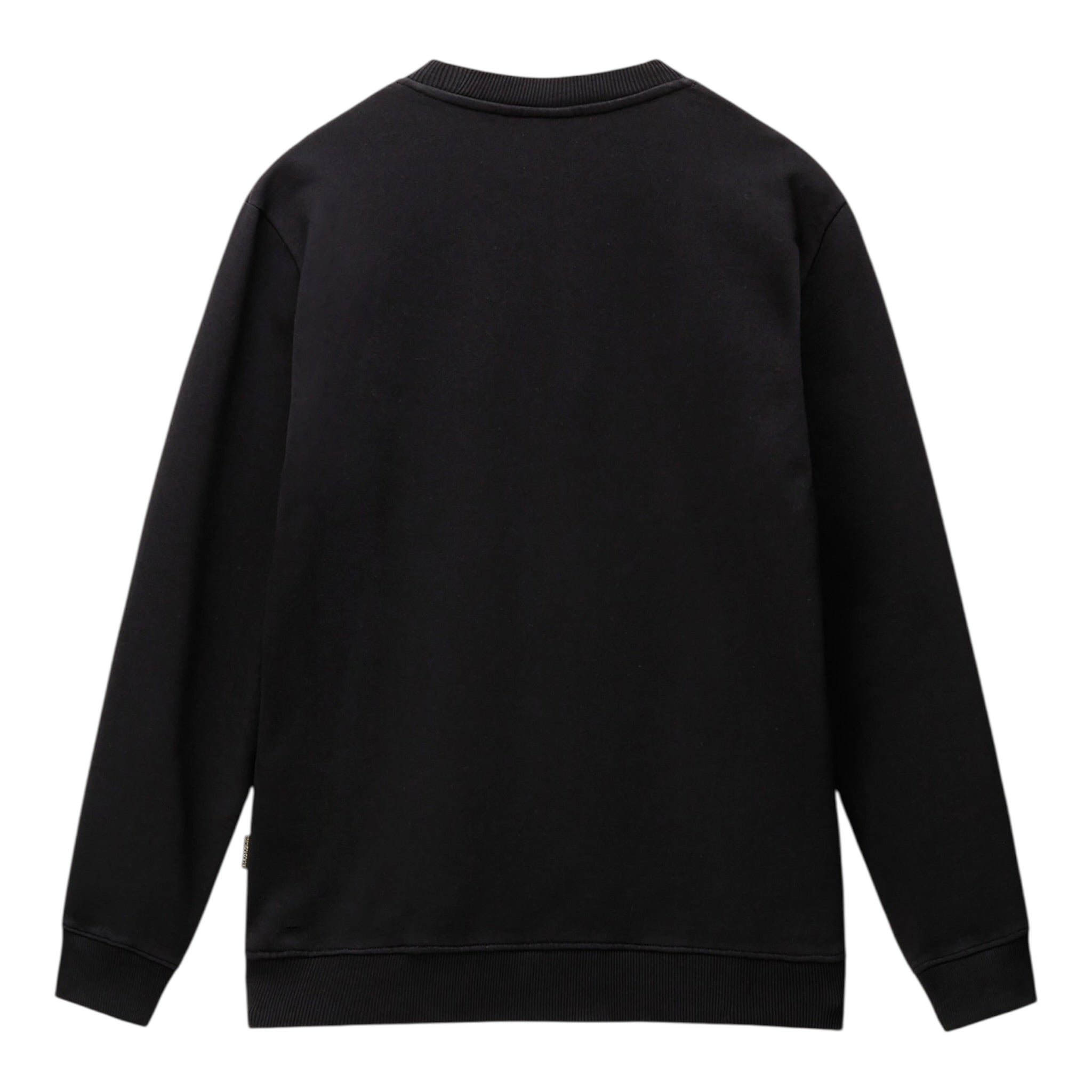 Napapijri Felpa Girocollo tinta unita con Stampa Nero per Bambino NP0A4GMS041X NERO NAPAPIJRI 