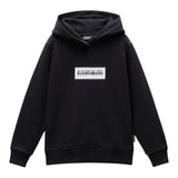 Napapijri Felpa Chiusa con Cappuccio tinta unita Nero per Bambino NP0A4HY4041 NERO NAPAPIJRI 