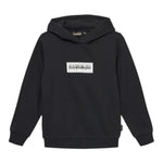 Napapijri Felpa Chiusa con Cappuccio tinta unita Nero per Bambino NP0A4HY4041X NERO NAPAPIJRI 