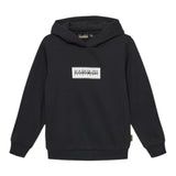 Napapijri Felpa Chiusa con Cappuccio tinta unita Nero per Bambino NP0A4HY4041X NERO NAPAPIJRI 