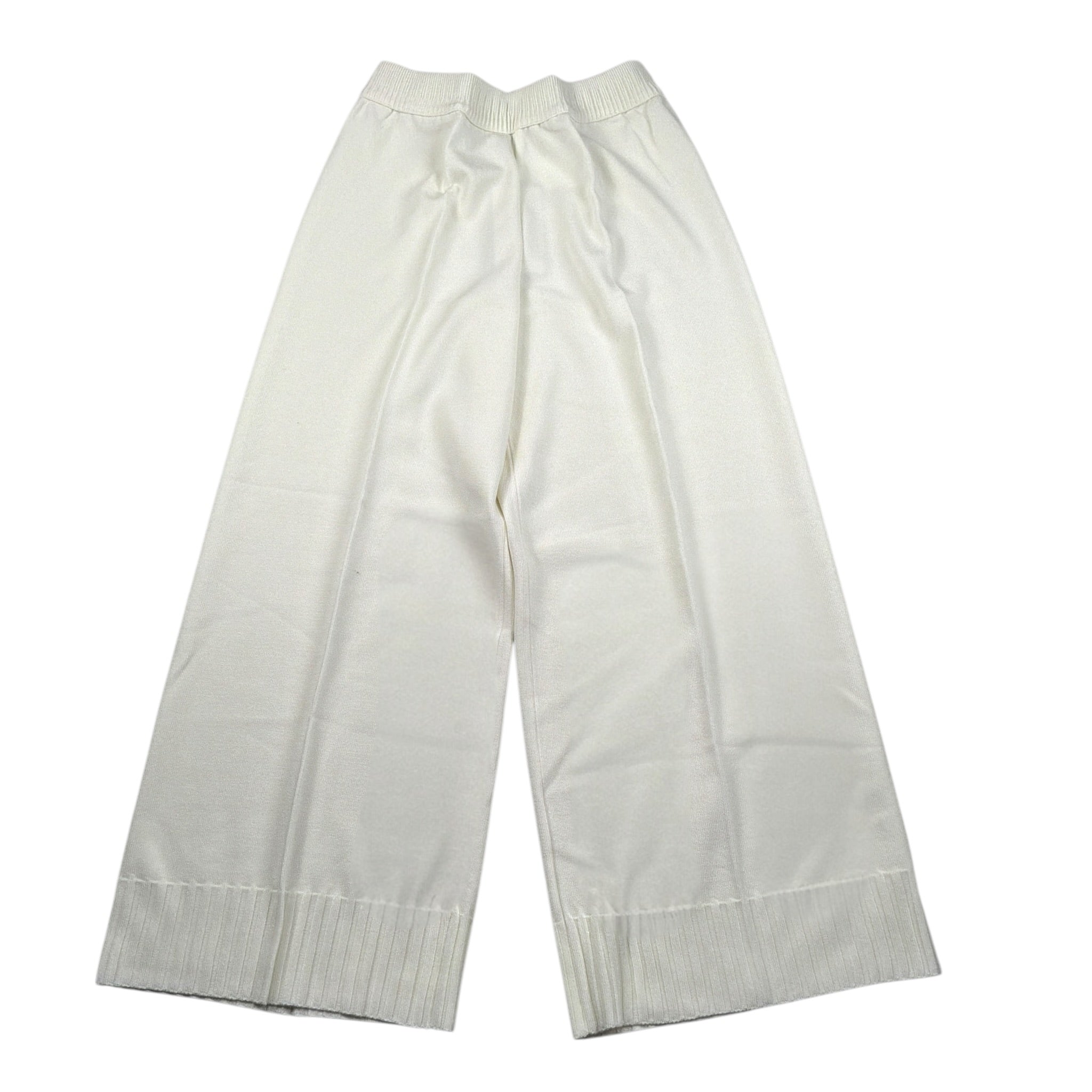Neera 20.52 Pantalone tinta unita Modello Palazzo Panna per Bambina 2542270342 PANNA NEERA 20.52 