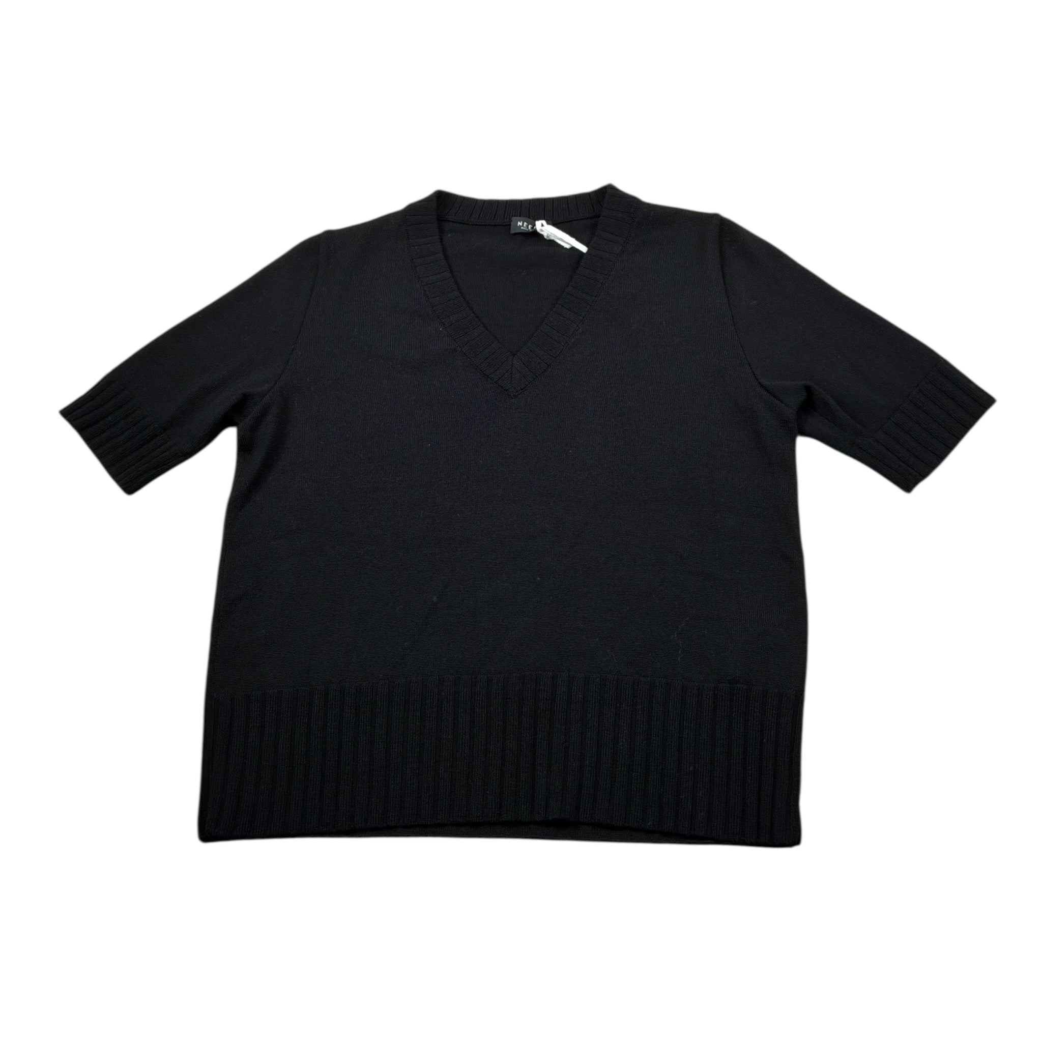 Neera 20.52 T-Shirt Scollo A V tinta unita Blu per Bambina 25441V10638 BLU NEERA 20.52 