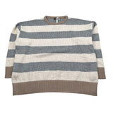 Neera 20.52 Maglia Girocollo Fantasia A Righe Grigio per Bambina 25779160142 GRIGIO NEERA 20.52 