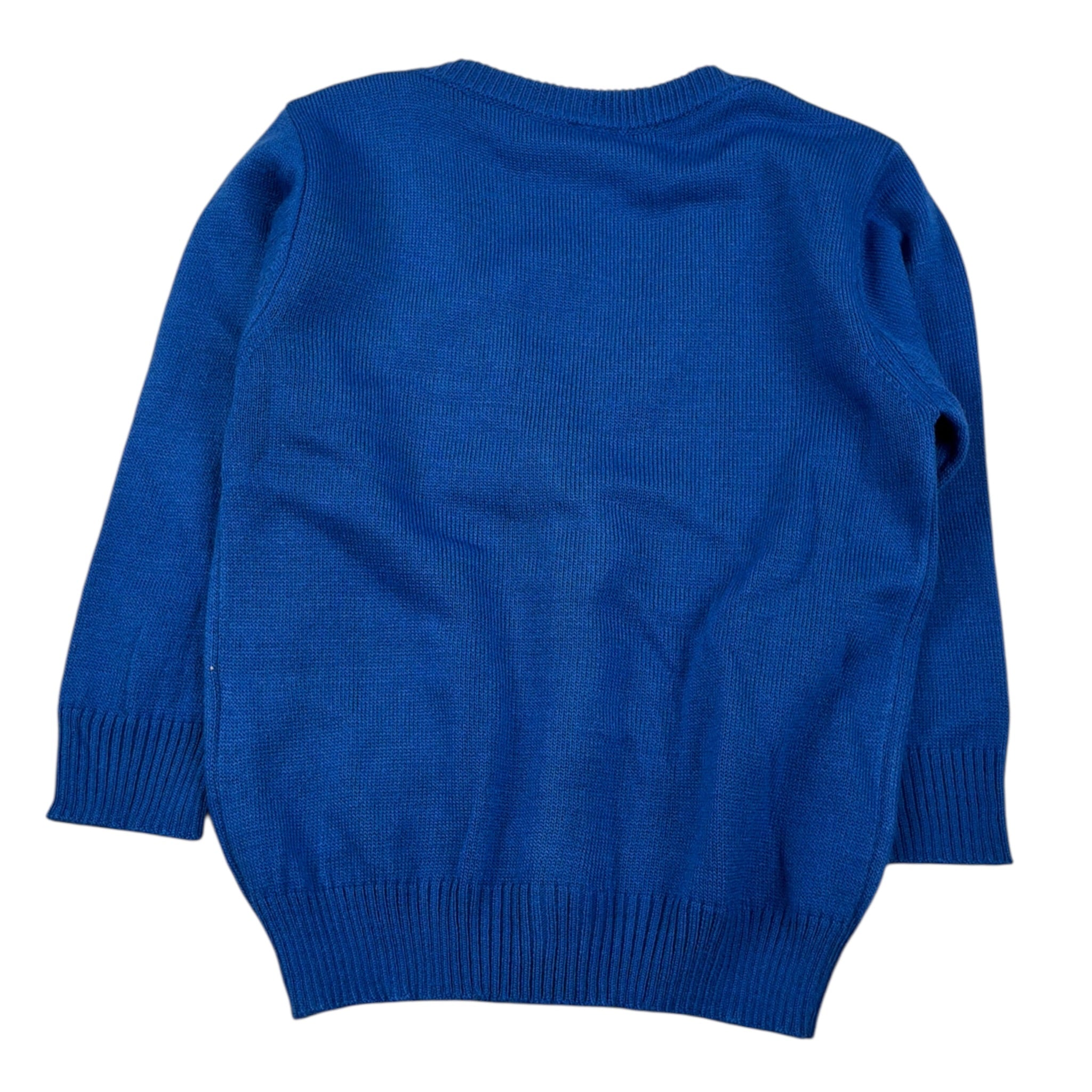 Never Too Cardigan tinta unita con Bottoni Blu per Neonato NT1072N BLU NEVER TOO 