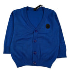 Never Too Cardigan tinta unita con Bottoni Blu per Neonato NT1072N BLU NEVER TOO 