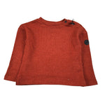 Never Too Maglia tinta unita Girocollo Ruggine per Bambino NT1161N RUGGINE NEVER TOO 