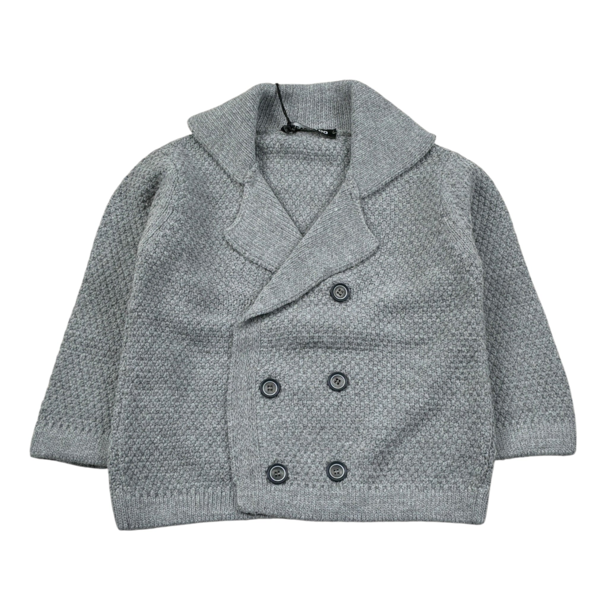 Never Too Cardigan tinta unita Modello Giacca Grigio per Neonato NT1377N GRIGIO NEVER TOO 