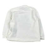 Never Too Shirt Girocollo tinta unita con Stampa Bianco per Neonato NT1840N BIANCO NEVER TOO 