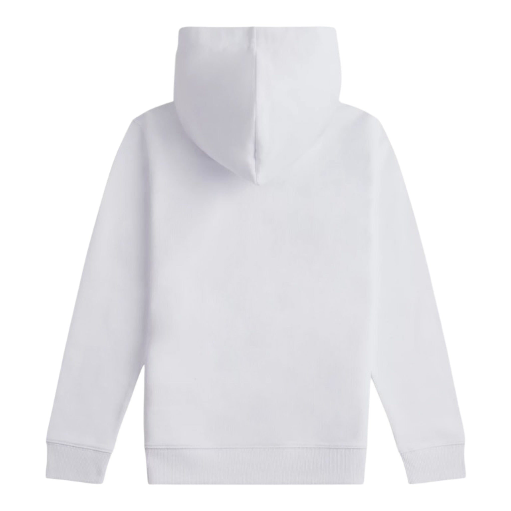New Balance Felpa tinta unita con Cappuccio E Logo Bianco per Bambino LAKB0062 BIANCO NEW BALANCE 