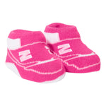 New Balance Babbucce Bicolore con Ricami Rosa/Fuxia per Neonata LAKB0104A ROSA/FUXIA NEW BALANCE 