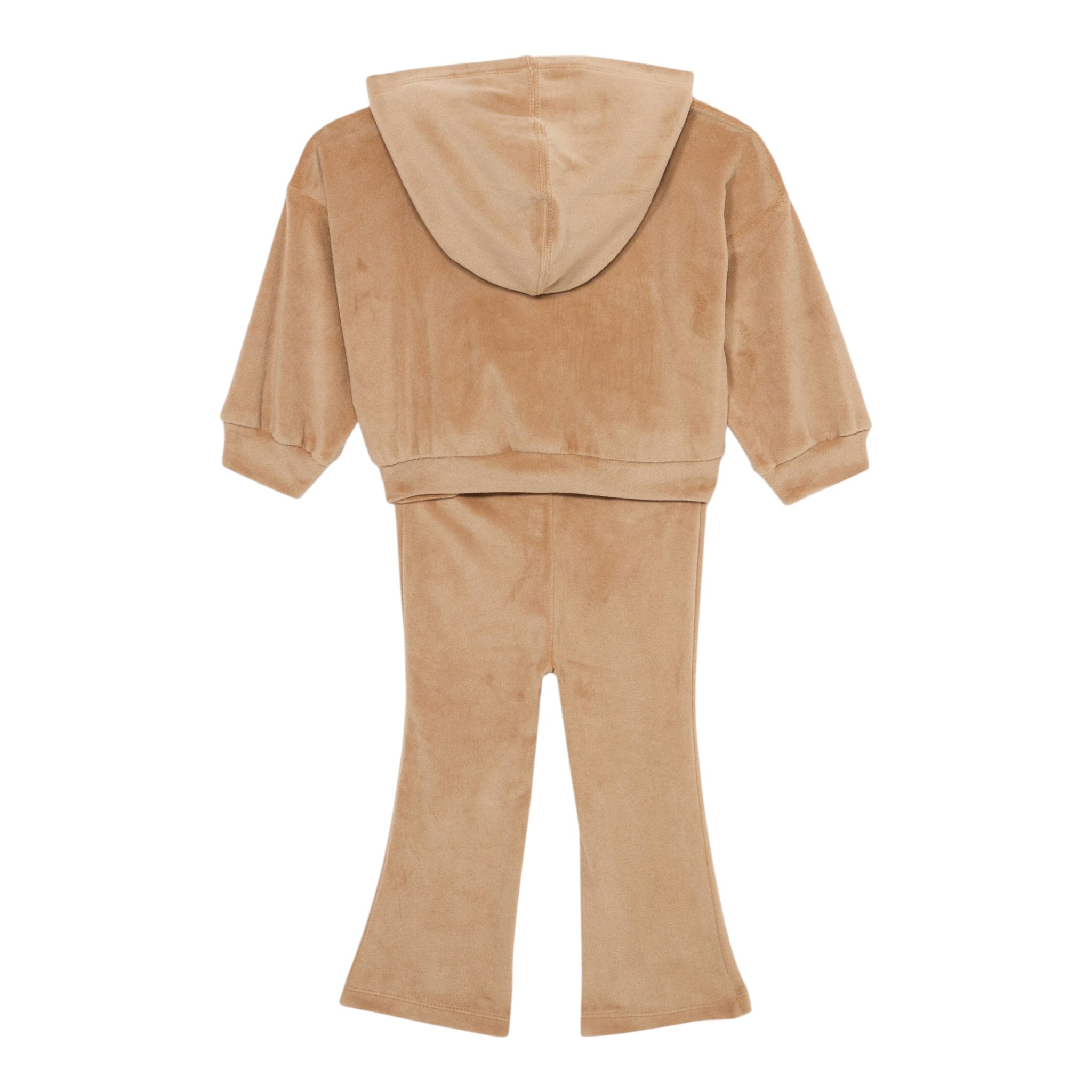 Nike Completo 2 Pezzi Felpa-Pantalone Beige per Bambina 36N417 BEIGE NIKE 