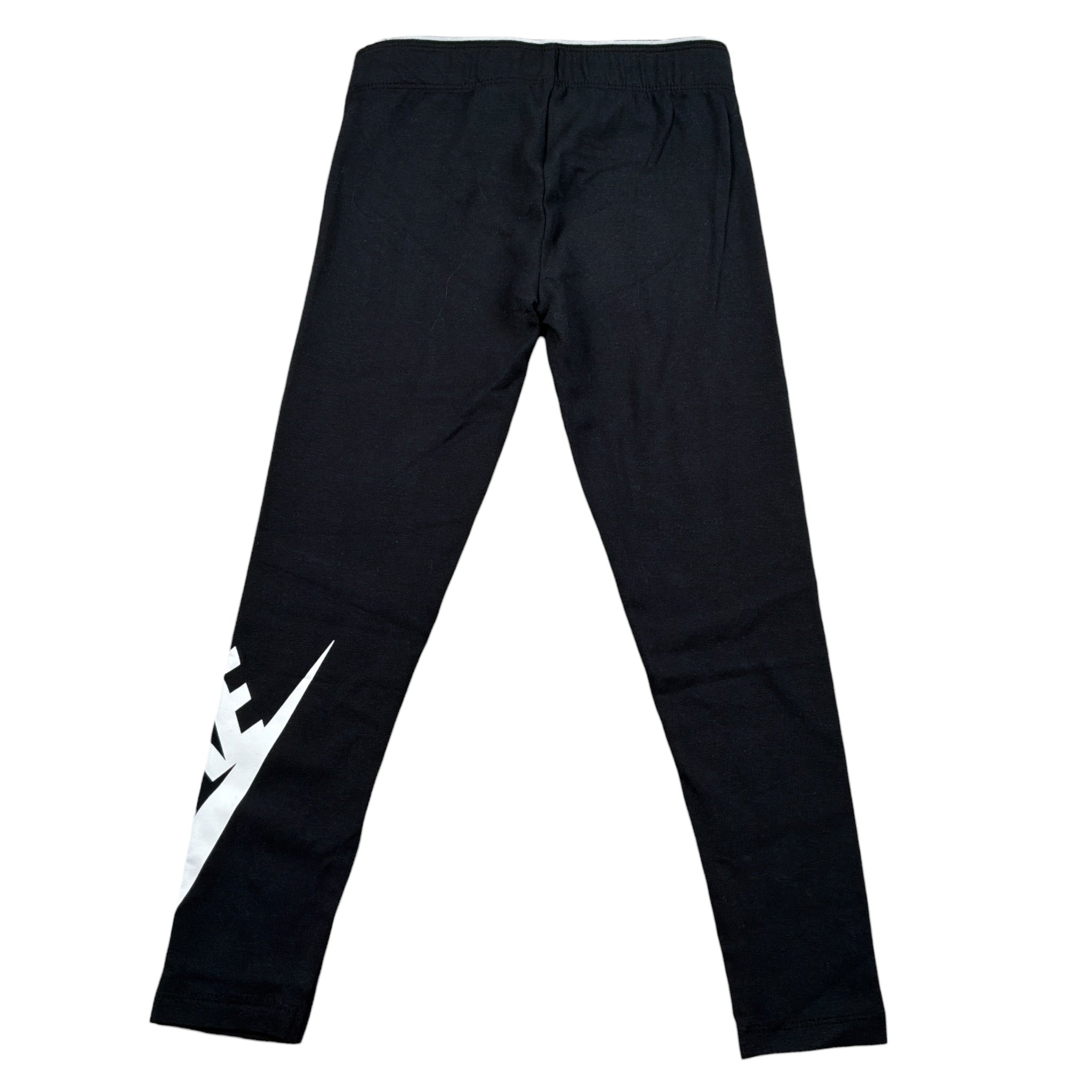Nike Leggins tinta unita con Logo Nero per Bambina 3UC723 NERO NIKE 