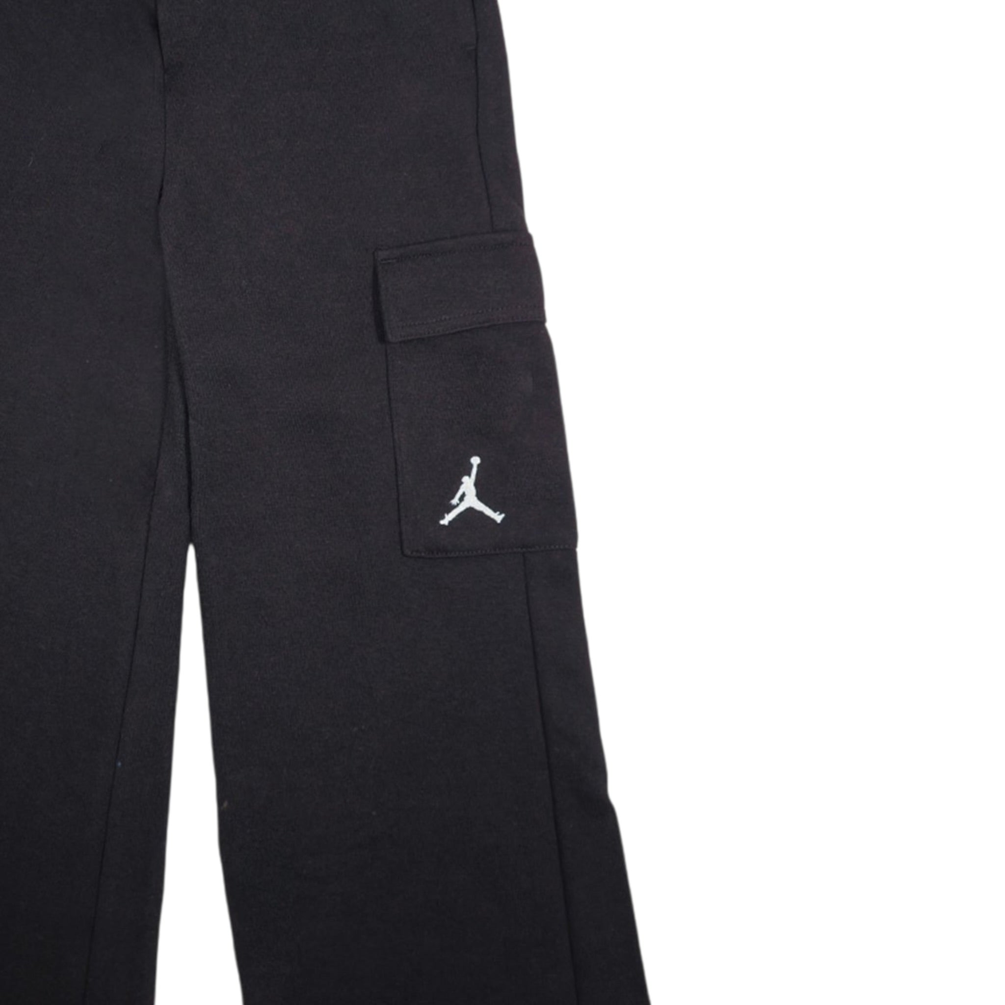 Nike Pantalone Tuta tinta unita con Logo Modello Palazzo Nero per Bambina 45D481 NERO NIKE 