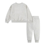 Nike Completo 2 Pezzi Felpa-Pantalone tinta unita Beige per Neonata 56M188X BEIGE NIKE 