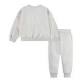 Nike Completo 2 Pezzi Felpa-Pantalone tinta unita Beige per Neonata 56M188X BEIGE NIKE 