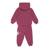 Nike Completo 2 Pezzi Felpa-Pantalone tinta unita Magenta per Neonata 66L135 MAGENTA NIKE 