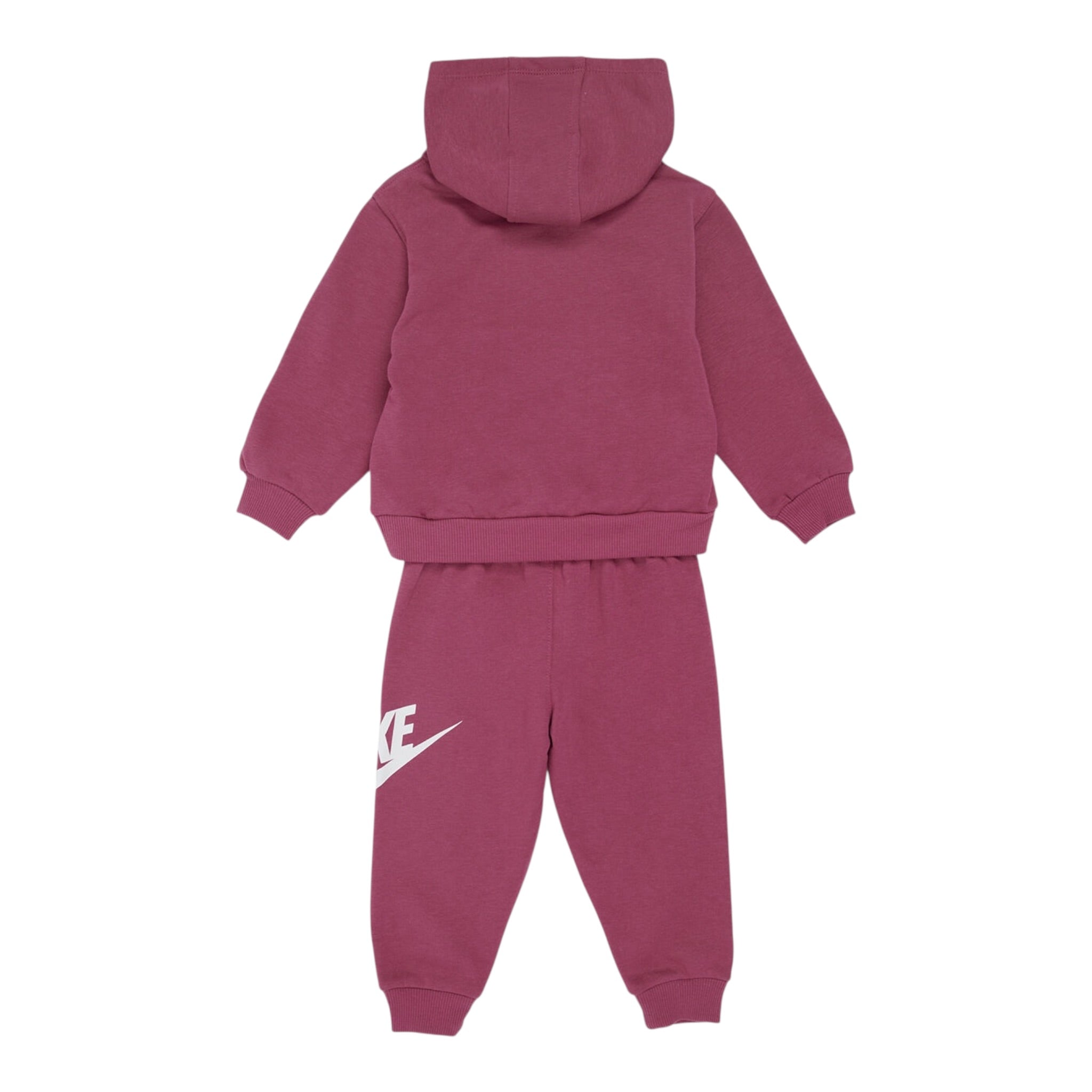 Nike Completo 2 Pezzi Felpa-Pantalone tinta unita Magenta per Neonata 66L135 MAGENTA NIKE 