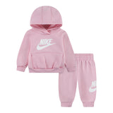 Nike Completo 2 Pezzi Felpa-Pantalone tinta unita Rosa per Neonata 66L135 ROSA NIKE 