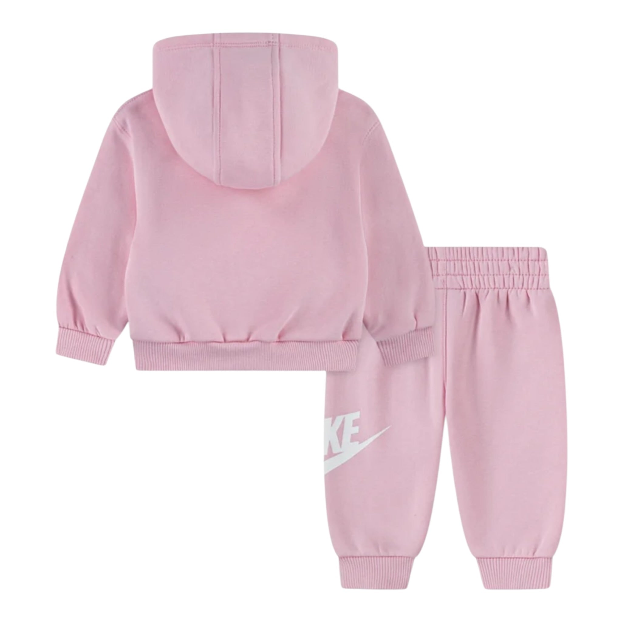 Nike Completo 2 Pezzi Felpa-Pantalone tinta unita Rosa per Neonata 66L135 ROSA NIKE 