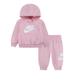 Nike Completo 2 Pezzi Felpa-Pantalone tinta unita Rosa per Neonata 66L135 ROSA NIKE 