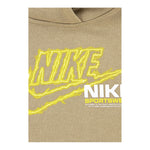 Nike Completo 2 Pezzi Felpa-Pantalone tinta unita Verde per Neonato 66N241 VERDE NIKE 