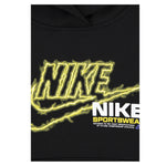 Nike Completo 2 Pezzi Felpa-Pantalone tinta unita Nero per Neonato 66N241X NERO NIKE 