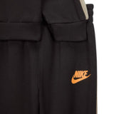 Nike Completo 2 Pezzi Felpa-Pantalone tinta unita Nero per Neonato 66N497 NERO NIKE 