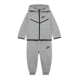 Nike Completo 2 Pezzi Felpa-Pantalone tinta unita Grigio per Neonato 86M880N GRIGIO NIKE 