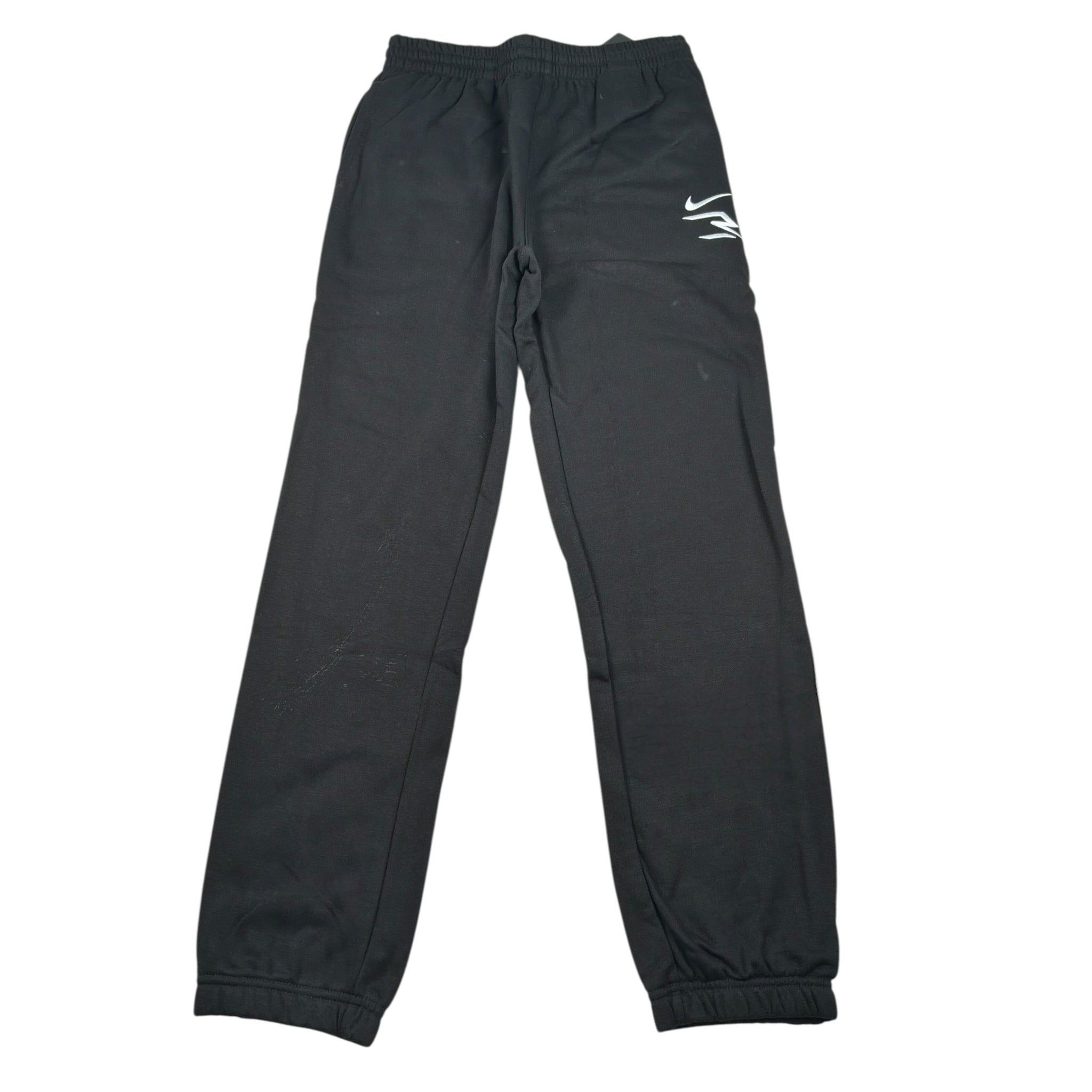 Nike Pantalone Tuta tinta unita con Logo Nero per Bambino 9Q0321 NERO NIKE 