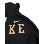 Nike Felpa con Zip E Cappuccio tinta unita con Logo Nero per Bambino 9Q1097 NERO NIKE 