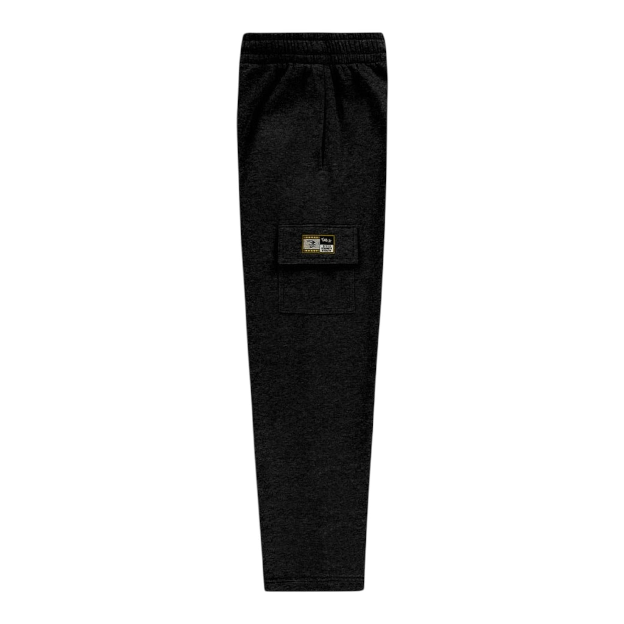 Nike Pantalone Tuta tinta unita con Logo E Tasconi Nero per Bambino 9Q1210 NERO NIKE 