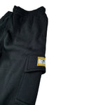 Nike Pantalone Tuta tinta unita con Logo E Tasconi Nero per Bambino 9Q1210X NERO NIKE 