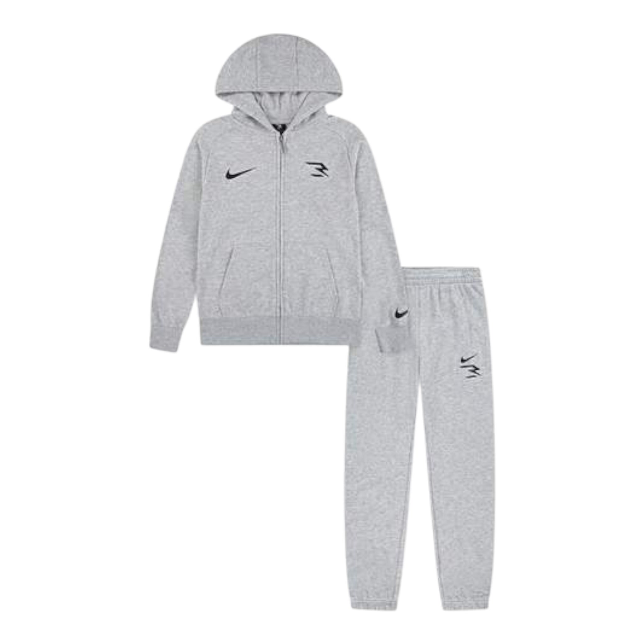 Nike Completo 2 Pezzi Felpa-Pantalone Grigio per Bambino 9Q1216X GRIGIO NIKE 