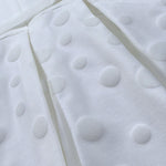 Ninnaoh Abito Cerimonia tinta unita con Cintura Bianco per Neonata I23AB01 BIANCO NINNAOH 